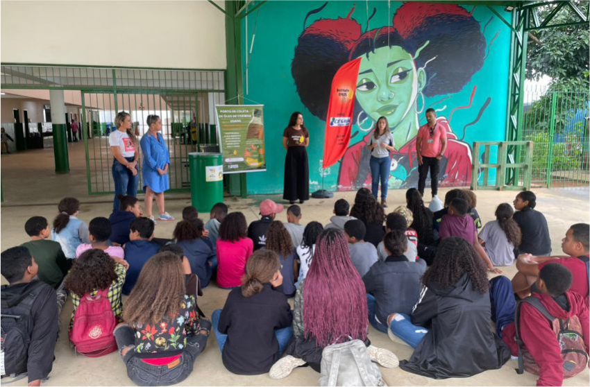 Cesama e Instituto Epros se unem em projeto de reciclagem de óleos comestíveis