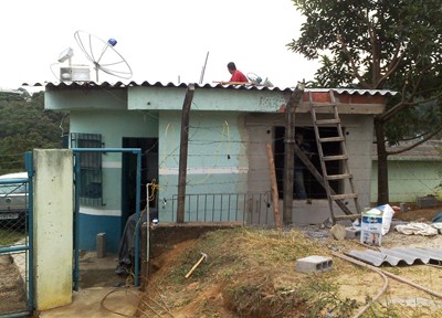 Cesama realiza obras de reforma das guaritas da empresa