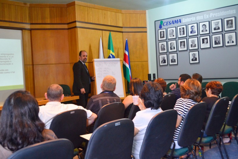 Funcionários da Cesama participam de treinamento sobre nova versão do eSocial