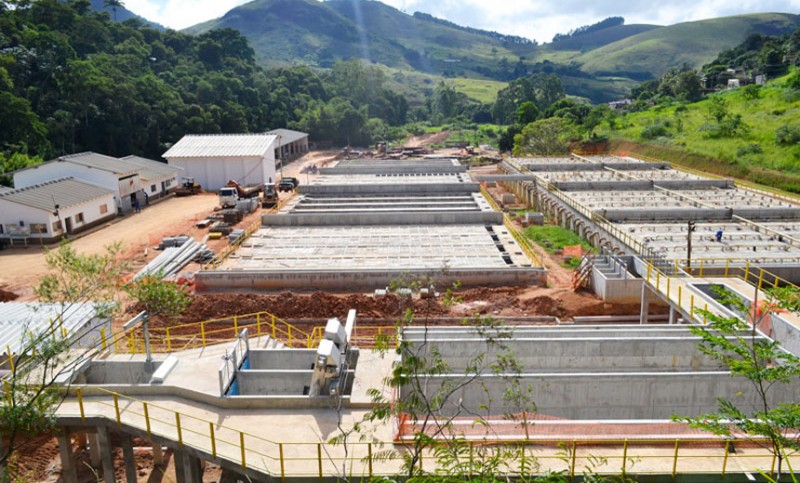 Estação de Tratamento de Esgoto (ETE) União-Indústria está em fase final de construção