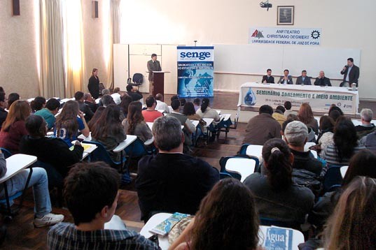 Prefeito participa de abertura do Seminário Saneamento e Meio Ambiente na UFJF