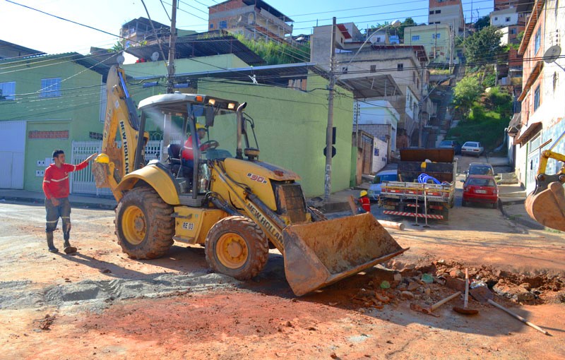 Bairro Nossa Senhora das Graças recebe 260 metros de novas redes da Cesama