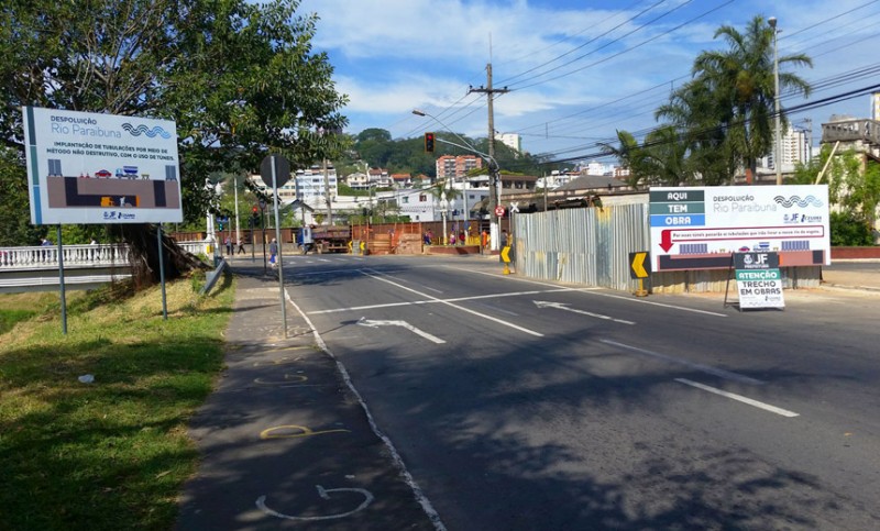 Despoluição do Paraibuna - Cesama avança com implantação de redes de esgoto na Avenida Brasil
