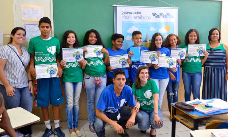 Obras de Despoluição - Cesama premia vencedores do concurso Gerações do Paraibuna