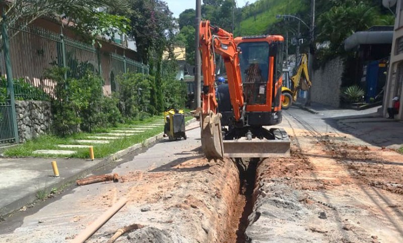 Cesama inicia remodelação de 200 metros de redes de água no Bairro Bom Pastor