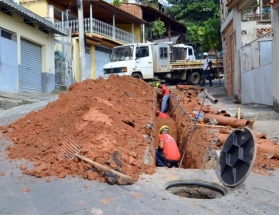 Cesama conclui 90% das obras de remodelação de rede de esgoto no Linhares
