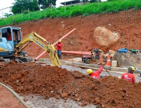 Cesama inicia remodelação de mais 470 metros de redes de esgoto no Bairro Previdenciários