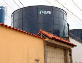 Cesama interliga novo reservatório do Alto Bairu e região terá abastecimento afetado neste domingo
