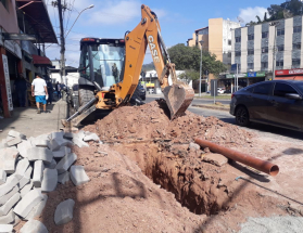 Cesama finaliza substituição de 65 metros de redes de esgoto no Jardim Liu