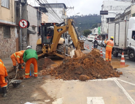 Cesama amplia rede de sucção para reforçar abastecimento no bairro Linhares