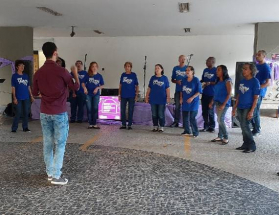 Dia Mundial da Água - Coral Cesama se apresenta no Calçadão nesta terça-feira