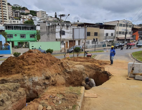 Obras para reforço do abastecimento do Bairu e região estão em fase final de implantação