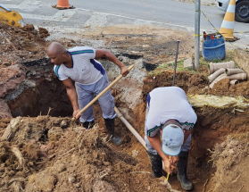 Interligação de nova rede do Bairu pode comprometer abastecimento de bairros da Região Nordeste da cidade