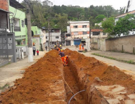 Prefeitura interliga mais um ponto da rede de água do bairro Sagrado Coração de Jesus
