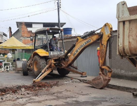 PJF remodela mais 340 metros de redes de esgoto no bairro Santa Cândida