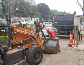 Coletor tronco de esgoto Santa Luzia começa a ser implantado