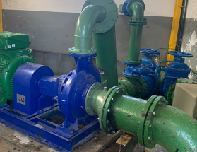 Novo conjunto motobomba da ETA São Pedro garantirá mais segurança para o abastecimento da Cidade Alta