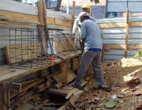 Implantação da nova estação elevatória de água do Bairro Esplanada já está 50% concluída