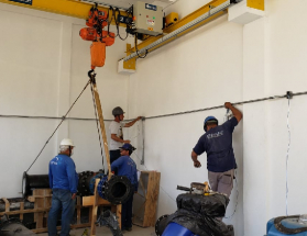 Obras da nova estação elevatória de água do Bairro Bairu já estão em fase final de execução