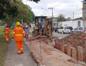 Obras da nova rede tronco da Região Sudeste avançam na Avenida Brasil
