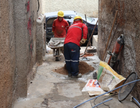 Nova rede de esgoto do bairro Progresso está em fase final de execução