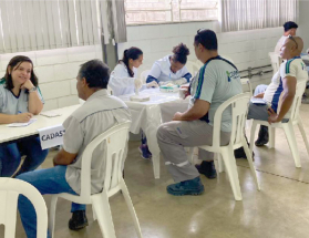 Novembro Azul - Empregados da Cesama recebem orientações e realizam exames voltados para saúde masculina
