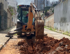 PJF inicia remodelação de 150 metros de redes de água no bairro Bom Pastor