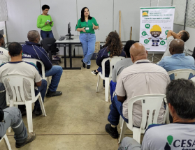Cesama promove oficinas sobre segurança e saúde no trabalho para celebrar o Abril Verde