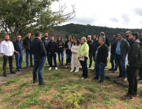 Representantes do Crea-MG fazem visita técnica à Barragem de Chapéu D’Uvas