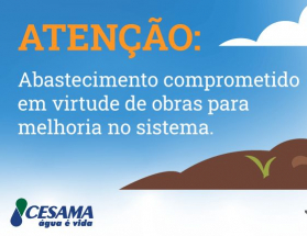 Manutenção de rede elétrica pode comprometer abastecimento de água em três regiões de Juiz de Fora
