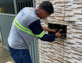 Sequência de troca de substituição de hidrômetros contempla vasta região de Juiz de Fora
