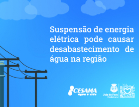 Manutenção programada da Cemig pode impactar no fornecimento de água no Spinaville e loteamento Estrela do Lago