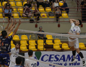 JF Vôlei vence no Ginásio Municipal e se classifica para a semifinal do Campeonato Mineiro