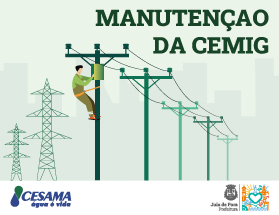 Manutenções da Cemig podem comprometer fornecimento de água no Democrata, Granville e Jardim Casablanca nesta sexta-feira, 6
