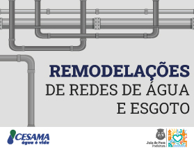 Cesama realiza remodelação de rede de água do Parque Guarani