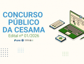 Cesama lança concurso com vagas para níveis fundamental, médio, técnico e superior