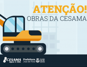 Trabalhos da Cesama podem comprometer abastecimento na região central da cidade neste domingo, 3