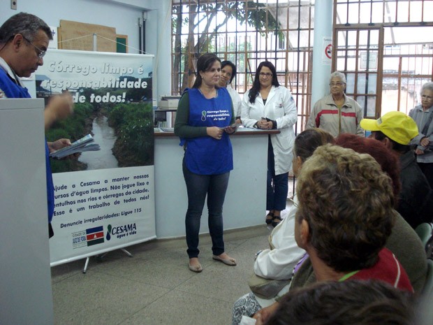 Preservação dos cursos d'água - Bairro Marumbi recebe ação de conscientização ambiental da Cesama