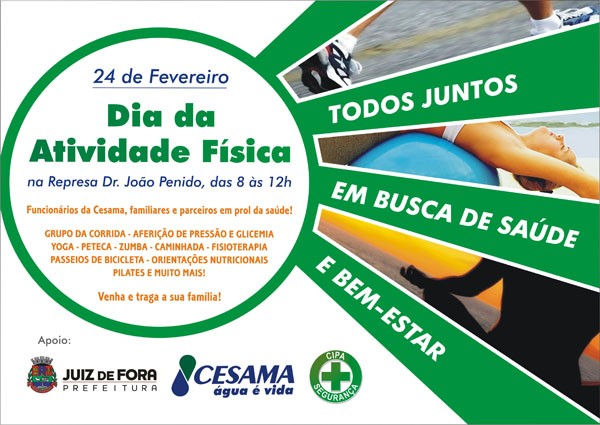 Cesama promove Dia da Atividade Física na Represa Dr. João Penido
