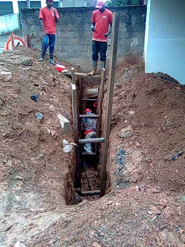 Ampliação do sistema - Cesama constrói rede coletora de esgoto no Parque Independência