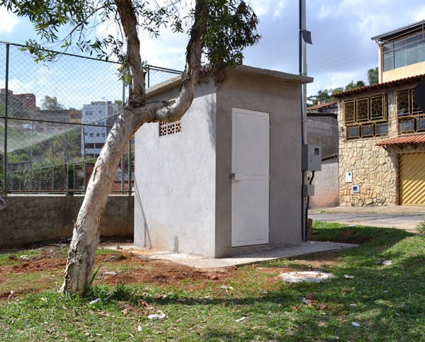 Melhoria no abastecimento - Cesama implanta estação elevatória na parte alta do Bairro Democrata