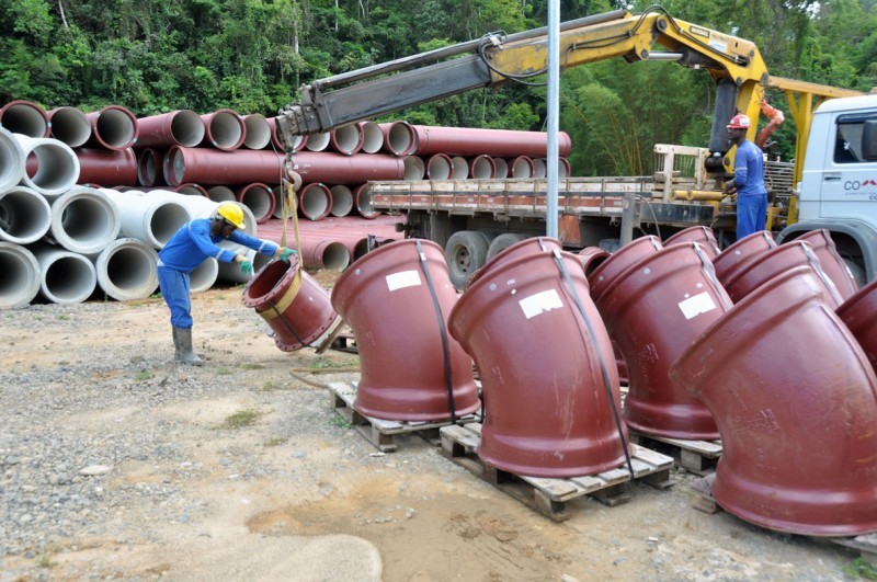 Despoluição do Rio Paraibuna - Cesama segue com obras de construção da ETE União-Indústria