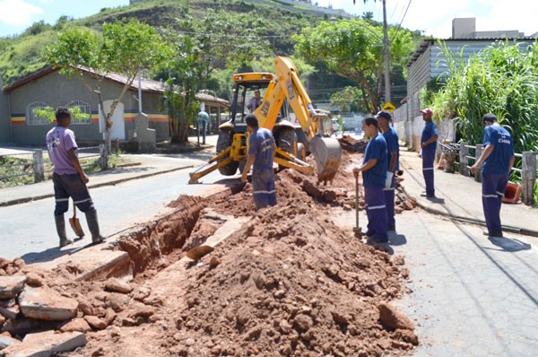 Melhorias no fornecimento de água - Bairro Bom Clima recebe 600 metros de novas tubulações