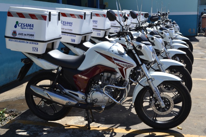 Cesama recebe nova frota de 12 motocicletas