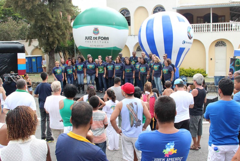 22 de Março - Coral Cesama celebra o Dia Mundial da Água com apresentação no Bairro Bandeirantes