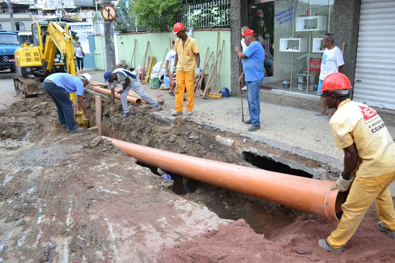Na próxima segunda - Cesama substitui mais de 770 metros de redes de esgoto no Bairro Santa Luzia