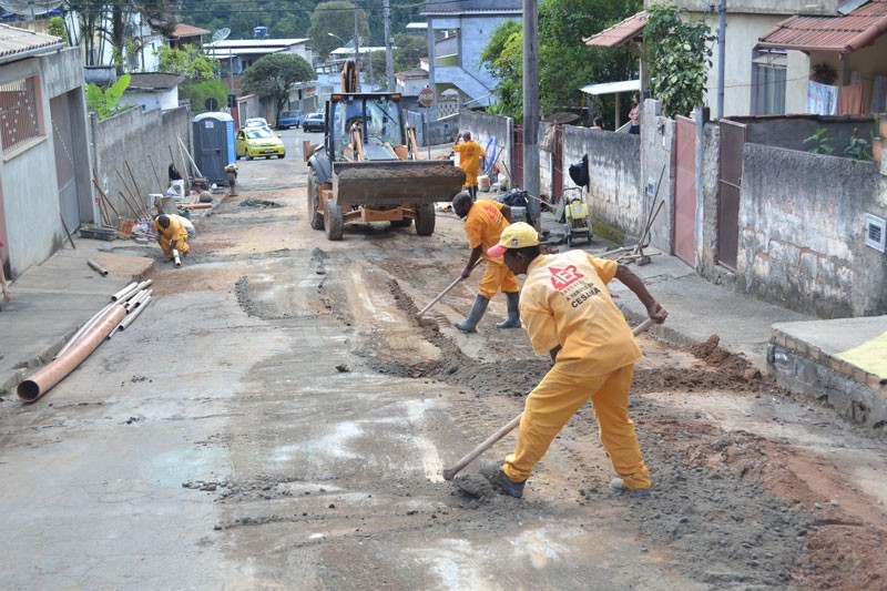 Cesama substitui mais de 450 metros de redes de esgoto no Bairro Ipiranga