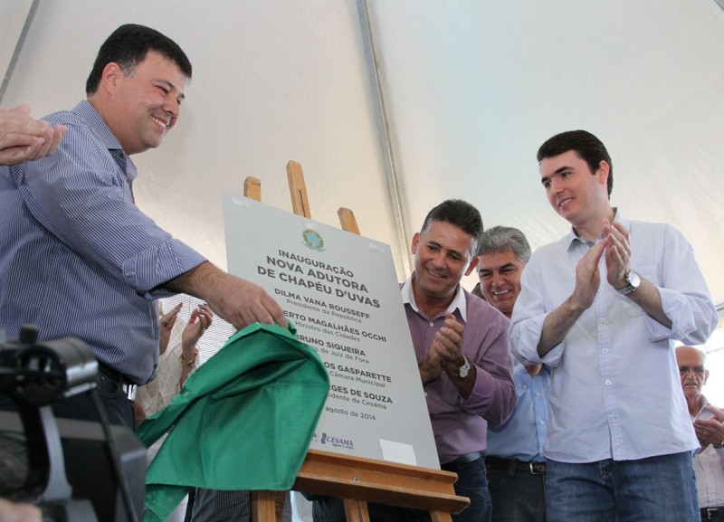 Água para as próximas décadas - Prefeito Bruno Siqueira inaugura nova adutora de Chapéu d'Uvas