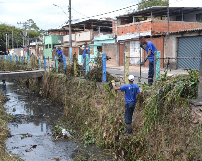 Cesama atua no Córrego Ipiranga e em outros três cursos-d`água do município
