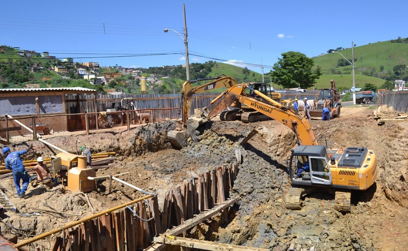 Despoluição do Rio Paraibuna - Cesama implanta nova estação elevatória no Bairro Vila Ideal